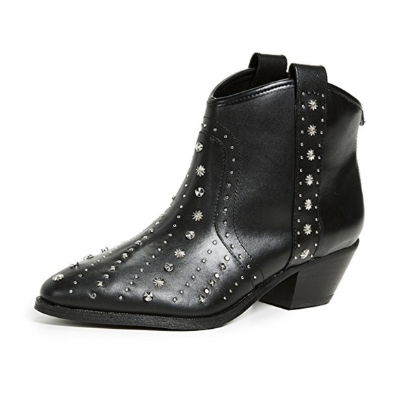 Western Inspired Sam Edelman Star Studded Booties - Picture 6 of 7